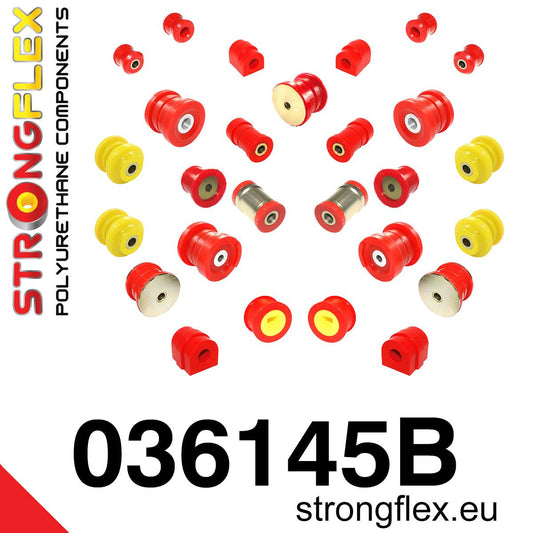 036145B: KIT DE SILENTBLOCKS DE SUSPENSION COMPLETA