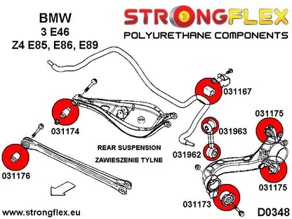 036206B: KIT SILENTBLOCKS SUSPENSION E46