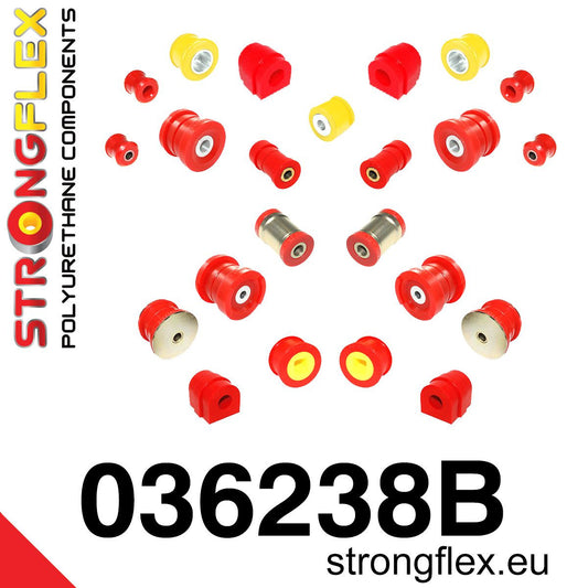 036238B: KIT DE SILENTBLOCKS DE SUSPENSION COMPLETA