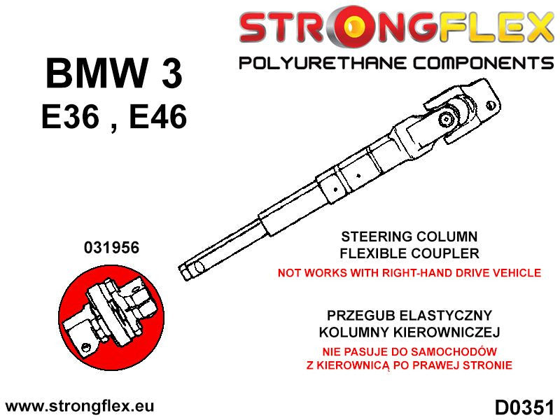 031956A: Steering column flexible coupler SPORT