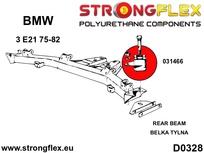 036098B: KIT DE SILENTBLOCKS DE SUSPENSION COMPLETA E21